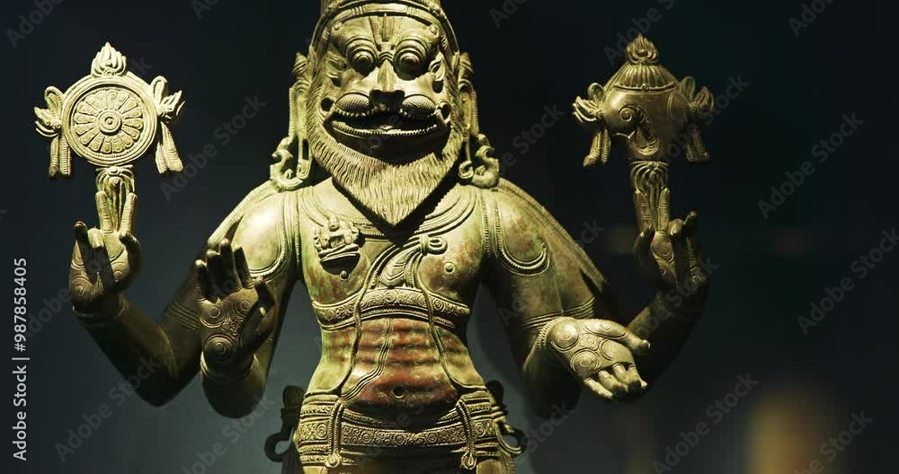 Statue Of Rasa - Sentiments. Rasa Shastras Describe Nine Rasas Or Sentiments Which Apply To All Forms Of Artistic Creations Including Image Making Statue Of Rasa - Sentiments. Rasa Shastras Describe Nine Rasas Or Sentiments Which Apply To All Forms Of Artistic Creations Including Image Making