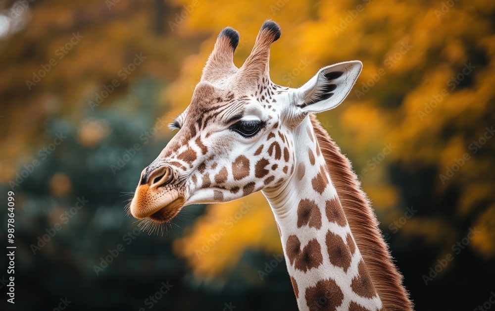 Fototapeta premium Animal giraffe