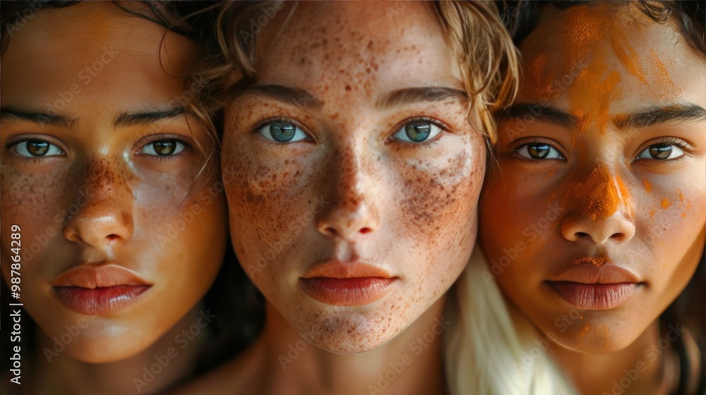 Diverse Faces Banner: Celebrating Ethnic Communities and Diversity in a Collage Background Diverse Faces Banner: Celebrating Ethnic Communities and Diversity in a Collage Background