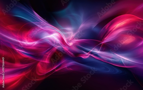 Abstract background with lines and splashes