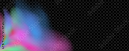 Background of an explosion of colorful smoke clouds.Multicolor fog with blue and yellow particles.Explosions of color powder.
