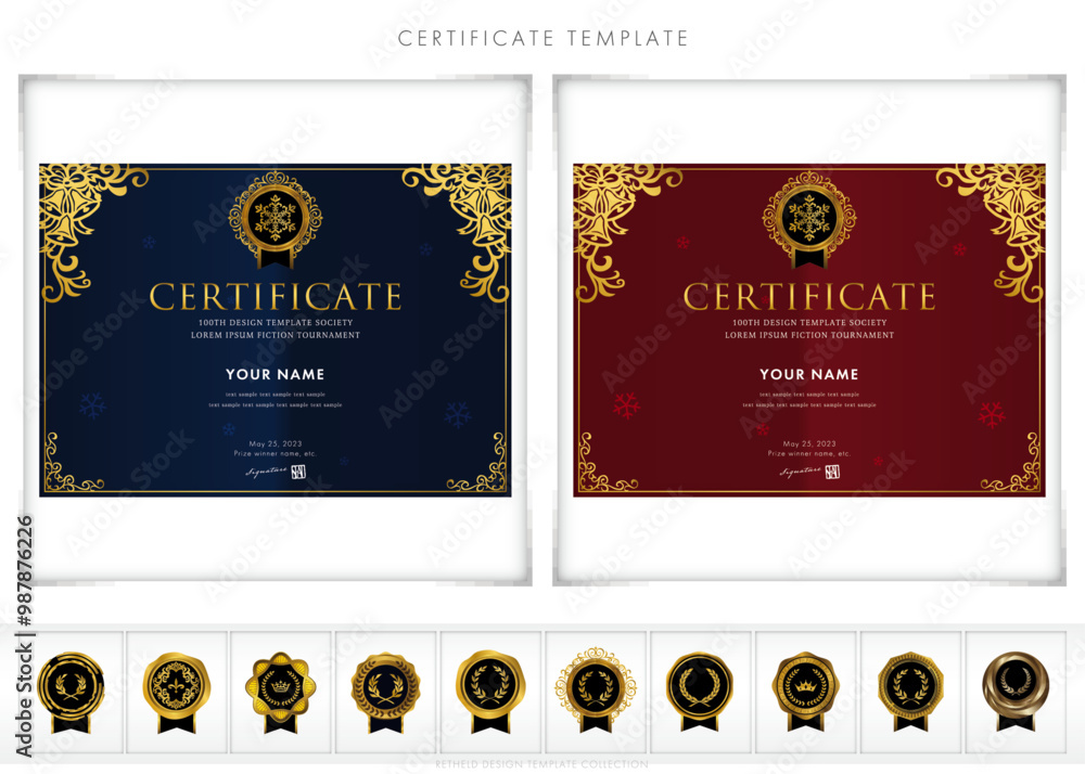 Φωτογραφία 賞状１８１（横）certificate　award　表彰状　celebration
