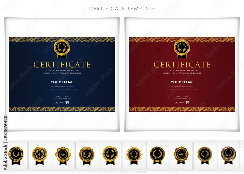 Φωτογραφία 賞状１８０（横）certificate　award　表彰状　celebration