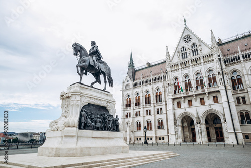 The Hungarian Parliament Building (Parliament of Budapest), the seat of the National Assembly of Hungary, a notable landmark of Hungary