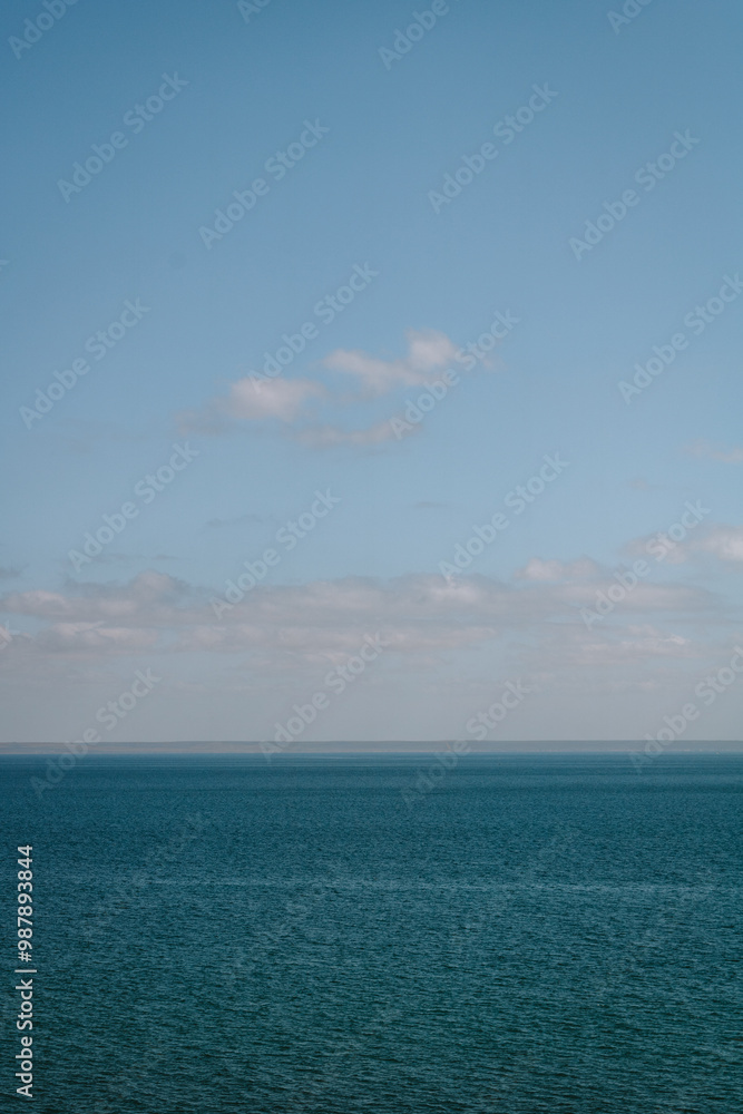 Fototapeta premium blue sky and sea