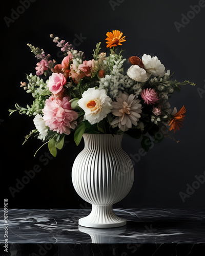 Wallpaper Mural bouquet of wild flowers Torontodigital.ca