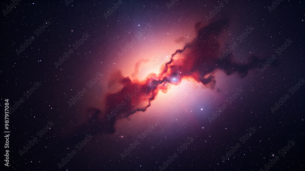 Obraz premium space background texture wallpaper