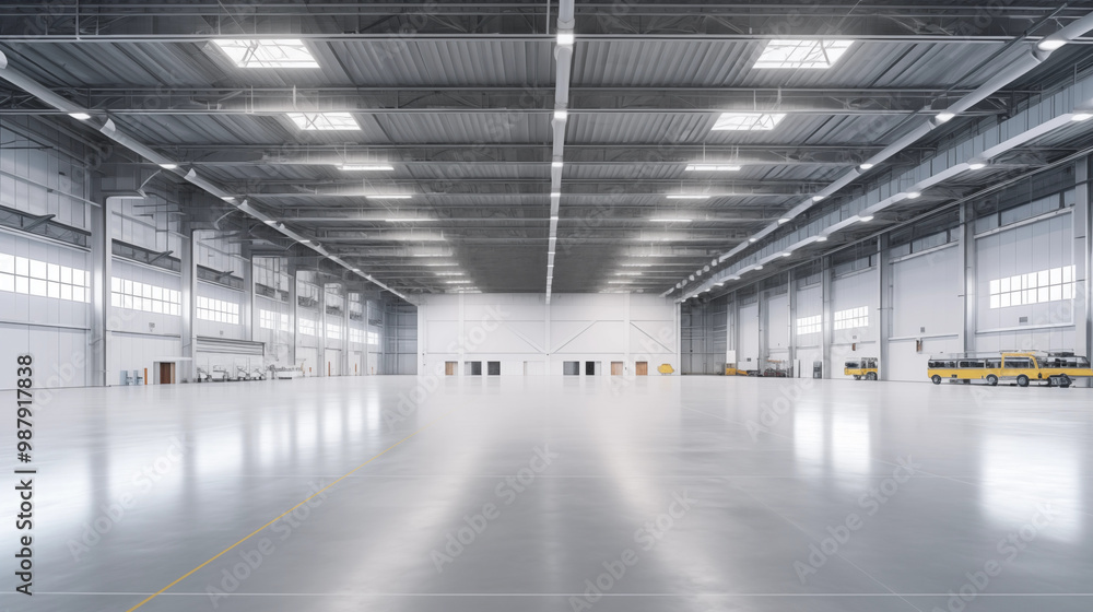 Large modern empty storehouse Large modern empty storehouse