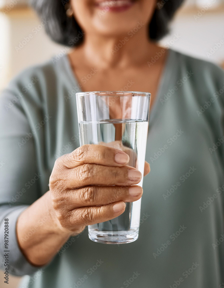 Fit senior woman drinking clear water during her workout break at home. Healthy lifestyle and wellness concept
Fit senior woman drinking clear water during her workout break at home. Healthy lifestyle and wellness concept