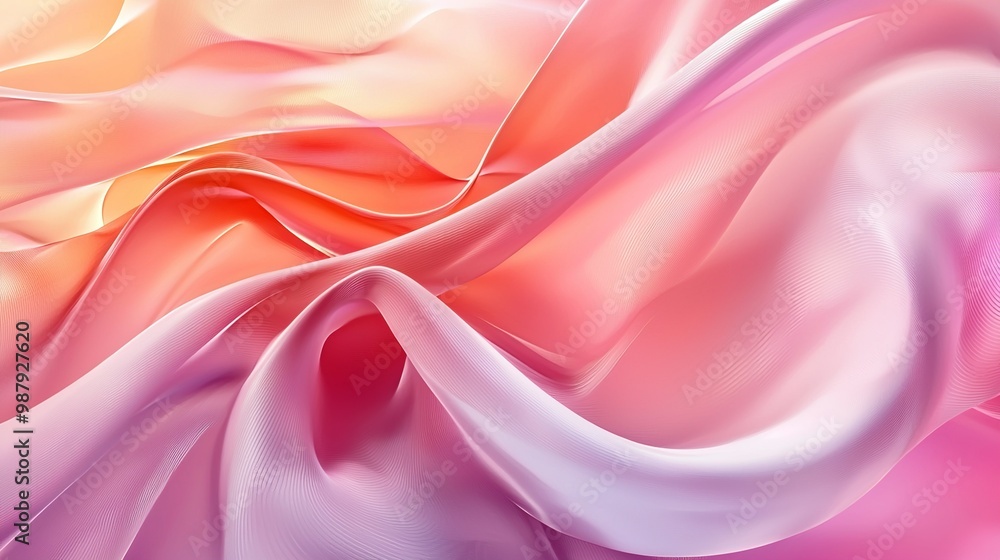 Obraz premium Abstract background with smooth shapes. technology background. Ultra...