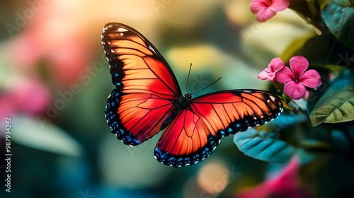 Enhance your digital aesthetics with stunning high-definition butterfly wallpaper image