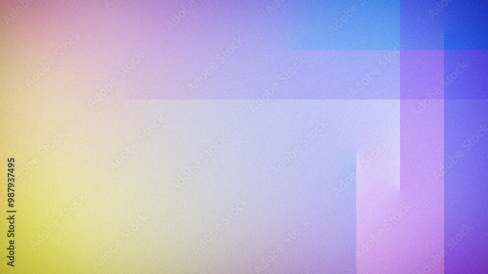A soft abstract gradient blending yellow, pink, purple, and blue hues with geometric shapes and a grainy texture. This vertical 4K background is ideal for templates and wallpapers A soft abstract gradient blending yellow, pink, purple, and blue hues with geometric shapes and a grainy texture. This vertical 4K background is ideal for templates and wallpapers
