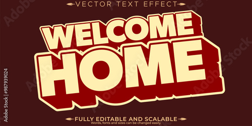 Retro sticker text effect, editable 70s and 80s text style