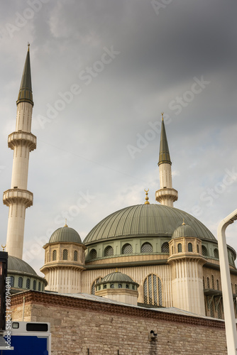 Mosque of Taksim Square in Istanbul, Turkey