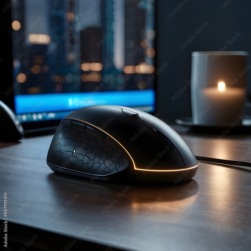 Futuristic Vertical Mouse Futuristic Vertical Mouse