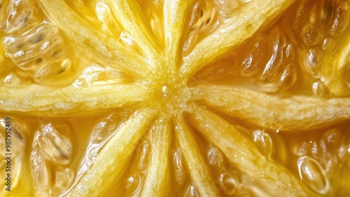 Extreme close-up of exotic ...