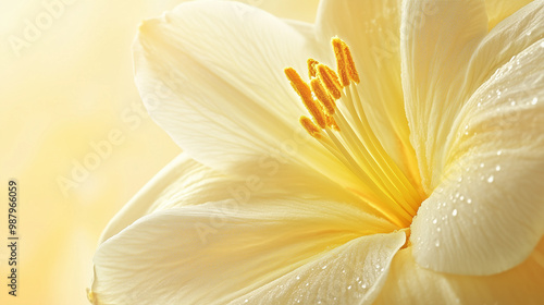 close up of a yellow flower