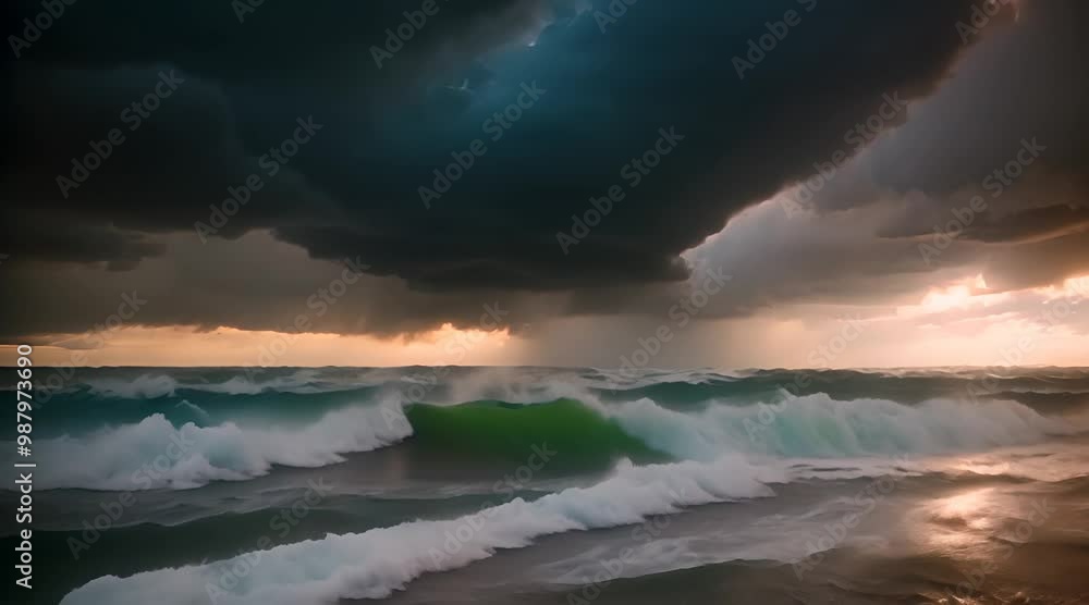 Dramatic sky with stormy gray clouds Hurricane rainy weather nature background Dark gray sky at sea B roll footage of Cloudscape screen Cloudy evening at sea coast Windy weather summer sunset 4k anima Dramatic sky with stormy gray clouds Hurricane rainy weather nature background Dark gray sky at sea B roll footage of Cloudscape screen Cloudy evening at sea coast Windy weather summer sunset 4k anima