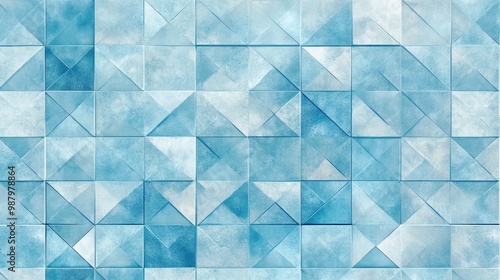 Dive into creativity with this light blue square pattern, adding artistic geometry and modern flair to your design work