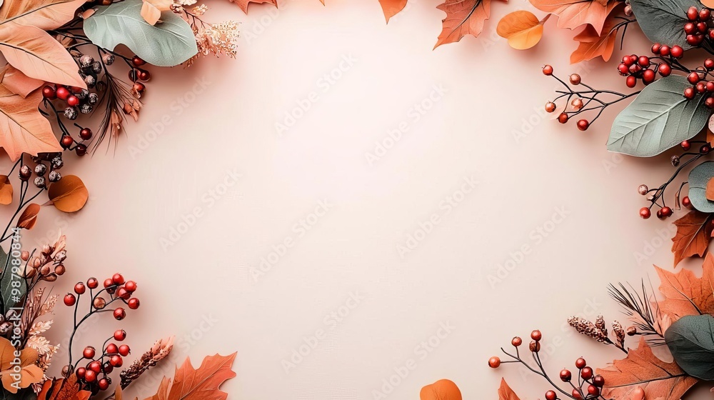 Thanksgiving Togetherness Decorations Thanksgiving garland made of fall leaves and small pumpkins, hanging decor, rustic style, isolated on white background Thanksgiving Togetherness Decorations Thanksgiving garland made of fall leaves and small pumpkins, hanging decor, rustic style, isolated on white background