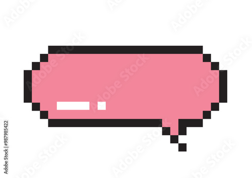 ドット絵のふきだし
