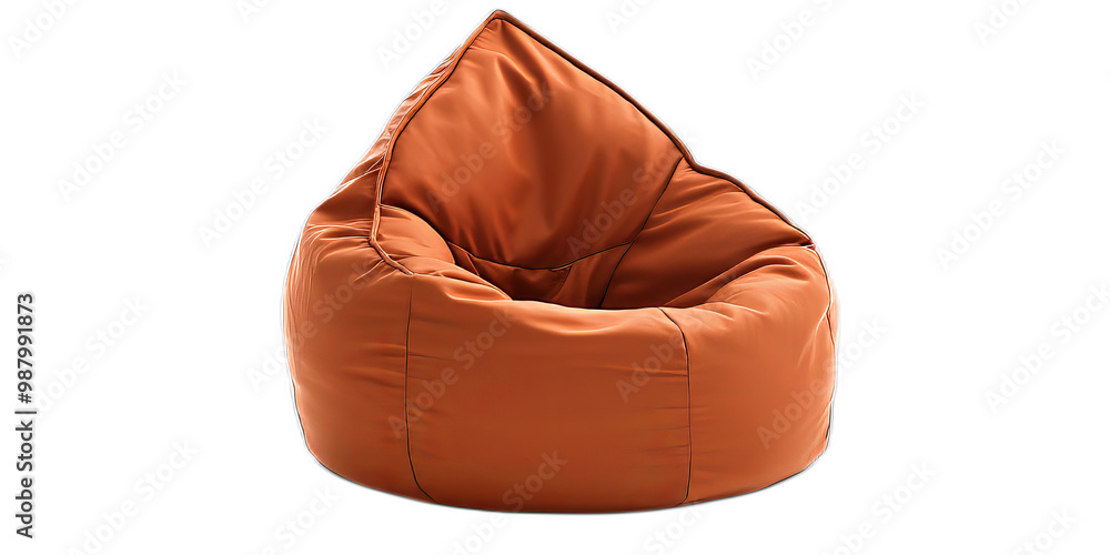 Bean Bag Chair isolated on Transparent Background Bean Bag Chair isolated on Transparent Background