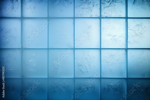 Fototapeta Naklejka Na Ścianę i Meble -  blue wall background