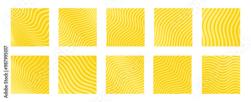 Noodle pattern poster