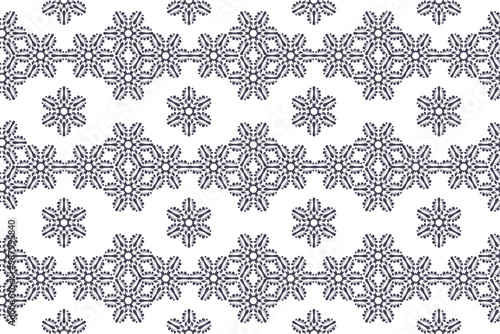 Seamless snowflake pattern. Decorate your winter with the best choice of designs.