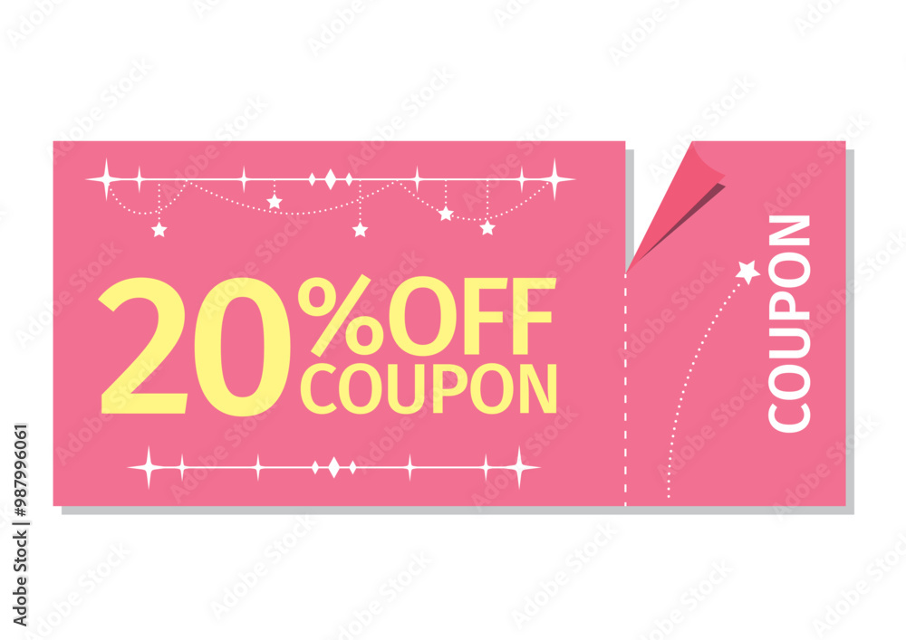 デザインされた20%OFFクーポン デザインされた20%OFFクーポン