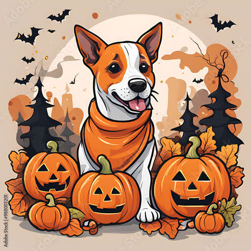 Halloween Icon - Dog photo