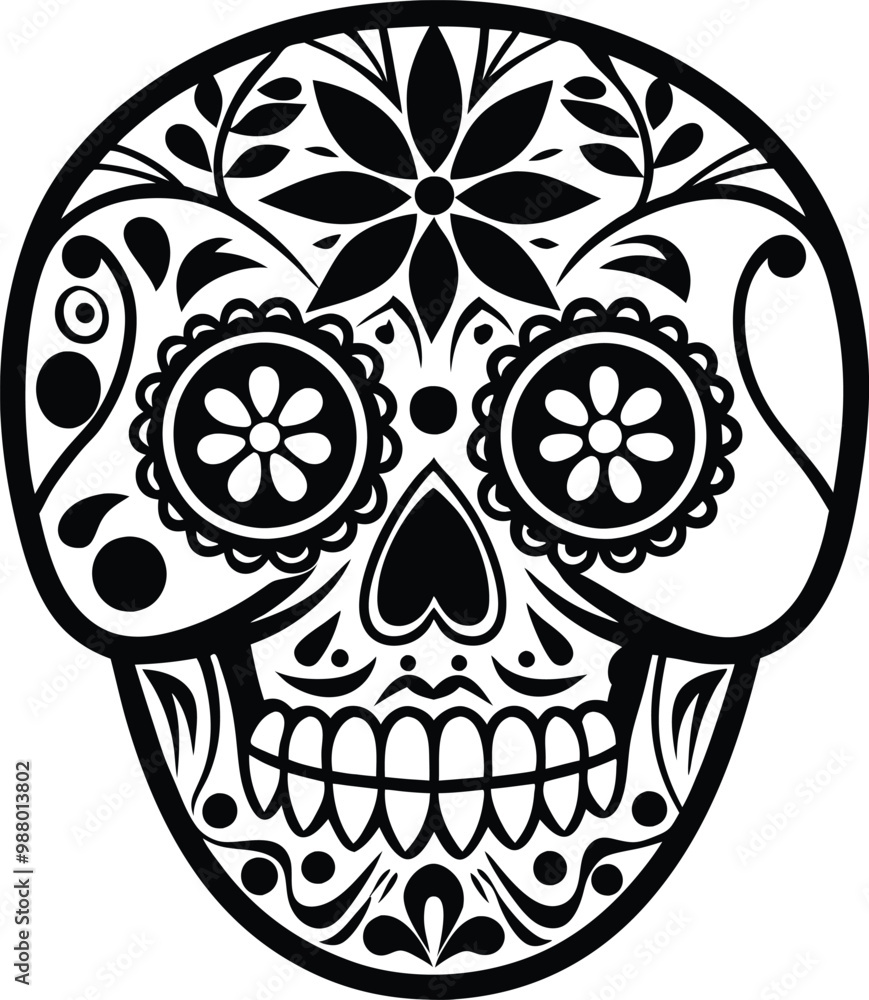 Crossbones and skull death flat vector icon for apps and games Crossbones and skull death flat vector icon for apps and games