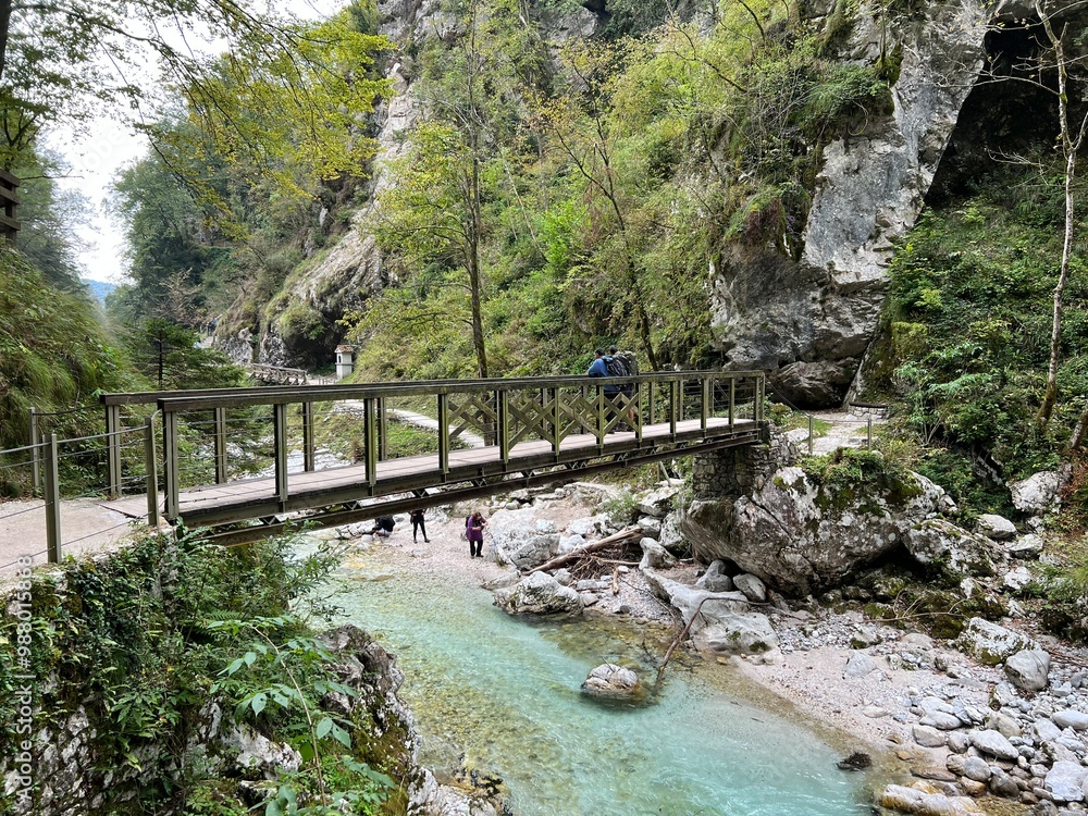 Tolmin Gorges (Triglav National Park, Slovenia) - Tolminer Klammen (Nationalpark Triglav, Slowenien) - Tolminska korita (Triglavski narodni park, Slovenija)