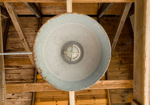 Rustic vintage rusted barn lighting lantern
