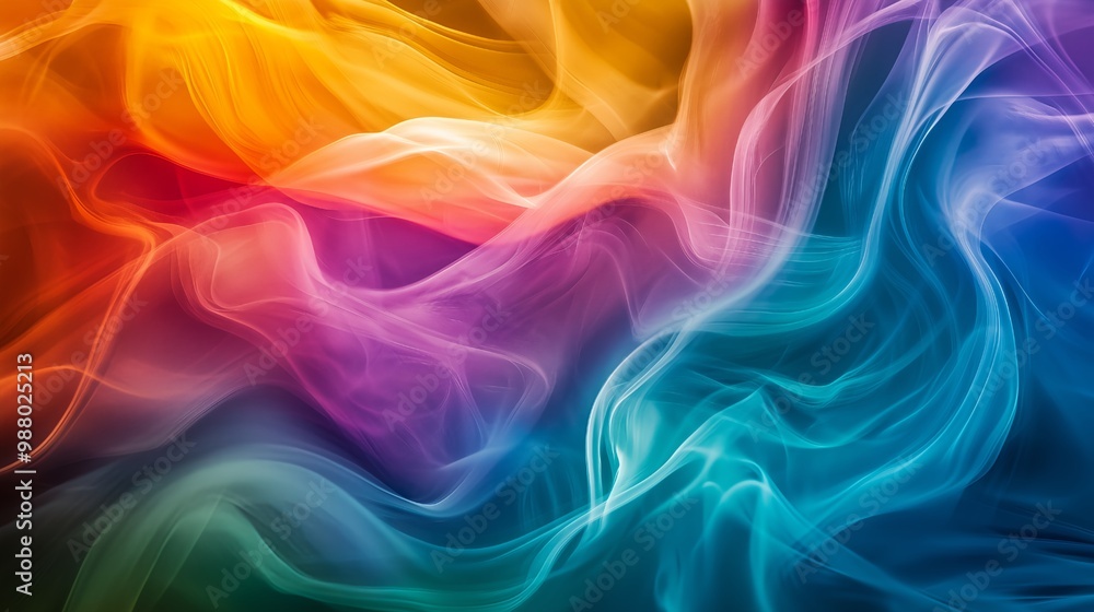 Colorful flow Colorful flow