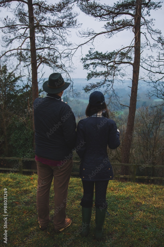 father and daughter in England father and daughter in England