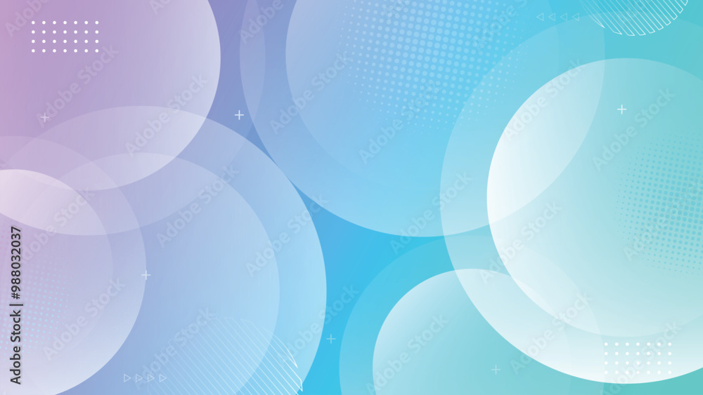 Abstract blue background with circles. Modern banner background. Colorful blue and purple gradations Abstract blue background with circles. Modern banner background. Colorful blue and purple gradations