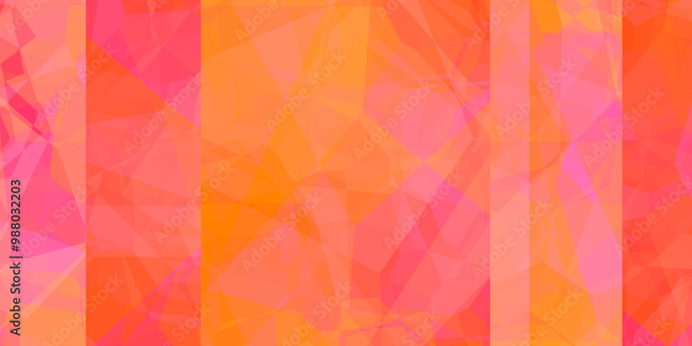 bold orange pink red bars of polygons abstract background design bold orange pink red bars of polygons abstract background design