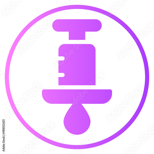 aeropress gradient icon