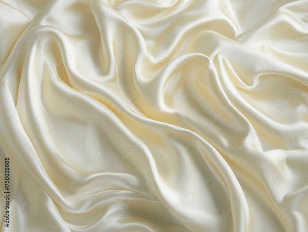 Cream Silk Fabric Texture - Smooth and Elegant Background Cream Silk Fabric Texture - Smooth and Elegant Background