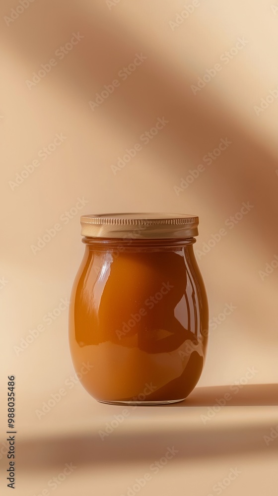 A plain canning jar mock up with a simple background and bright colors. A plain canning jar mock up with a simple background and bright colors.