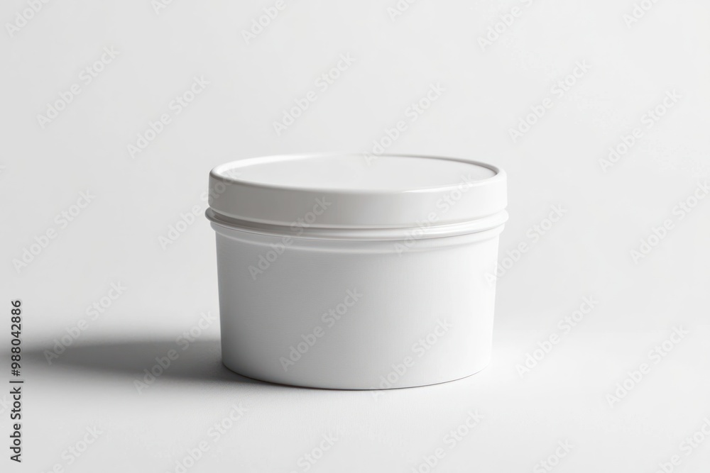 Mockup design on solid white background, single object Mockup design on solid white background, single object