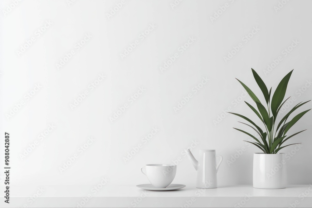 Mockup design on solid white background, single object Mockup design on solid white background, single object
