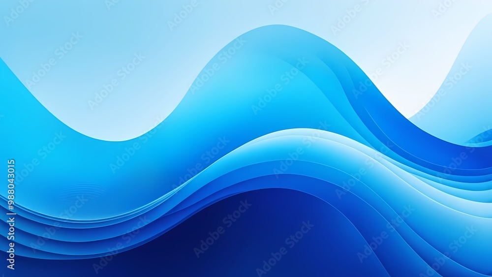 abstract blue wave background abstract blue wave background