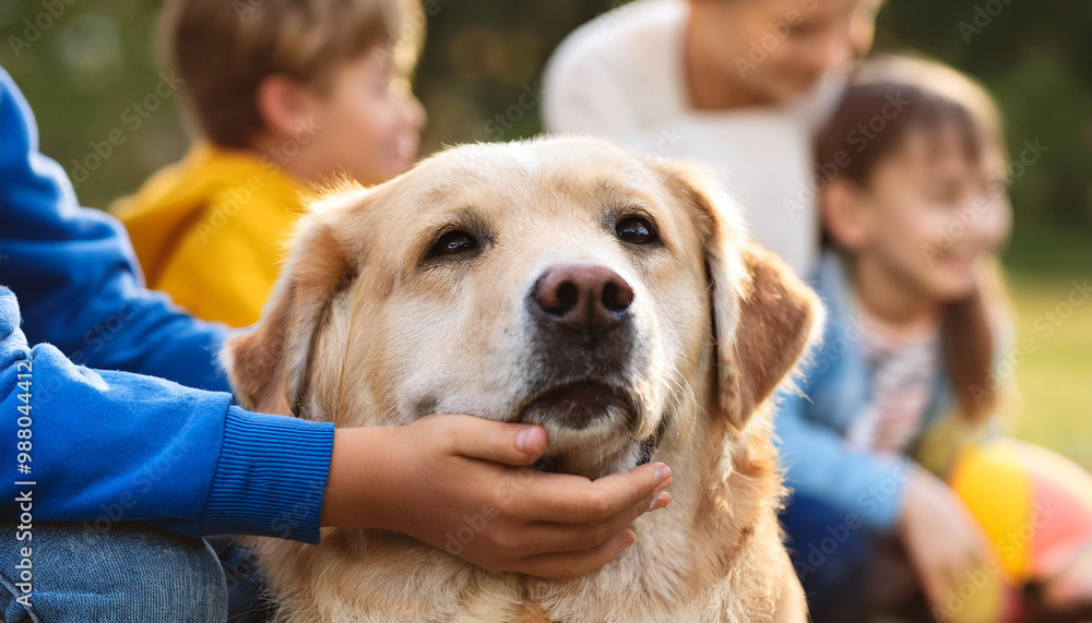 Patient been treated with the assistance of a trained dog
Patient been treated with the assistance of a trained dog