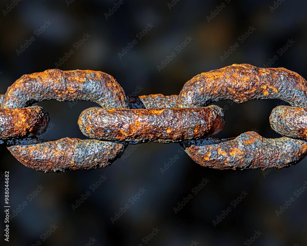 rusty chain link close-up macro photography rusty chain link close-up macro photography