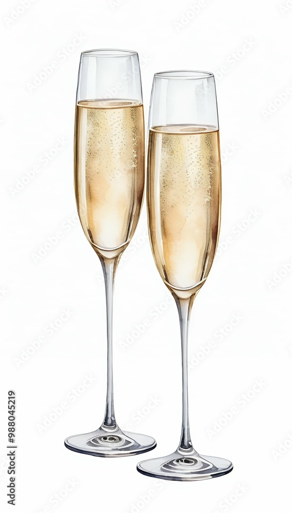 illustration drawn two glasses watercolor white hand toasting olated champagne background glasses drink wine glass liquid luxury illustration anniversary celebration romantic beverage crystal illustration drawn two glasses watercolor white hand toasting olated champagne background glasses drink wine glass liquid luxury illustration anniversary celebration romantic beverage crystal