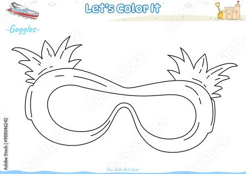 Lets color it Goggles