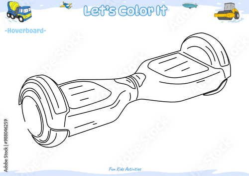 Lets color it Hoverboard