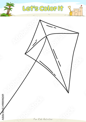 Lets color it kite